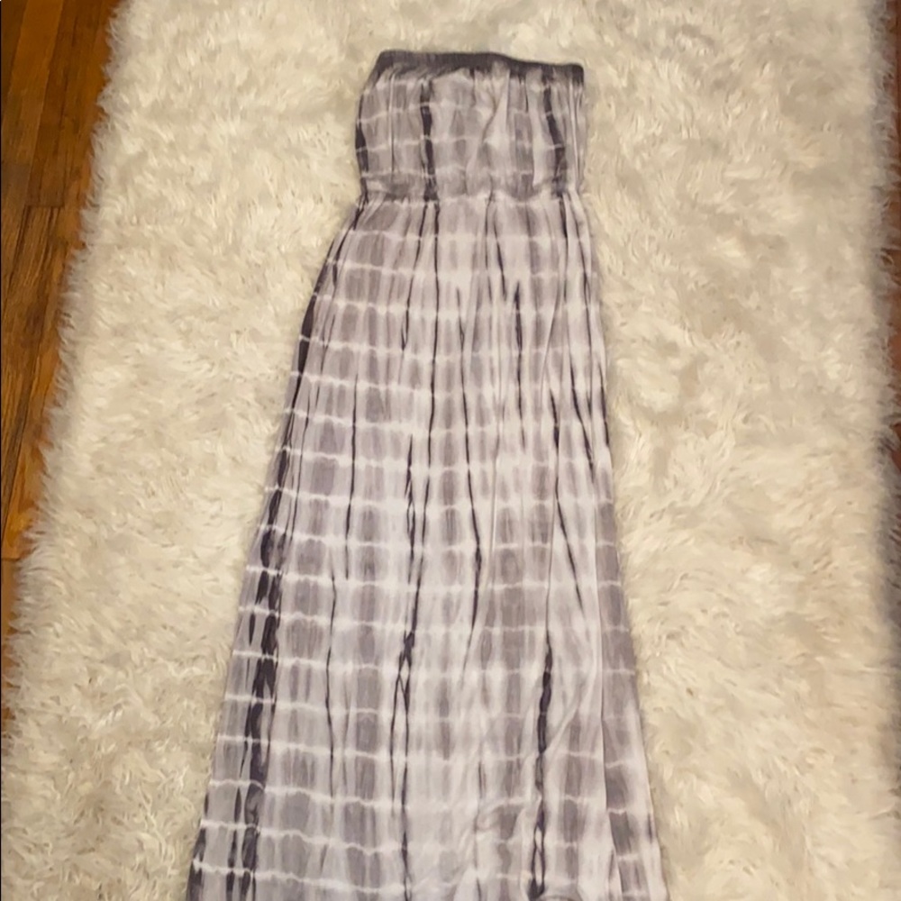 Maxi tie dye dress